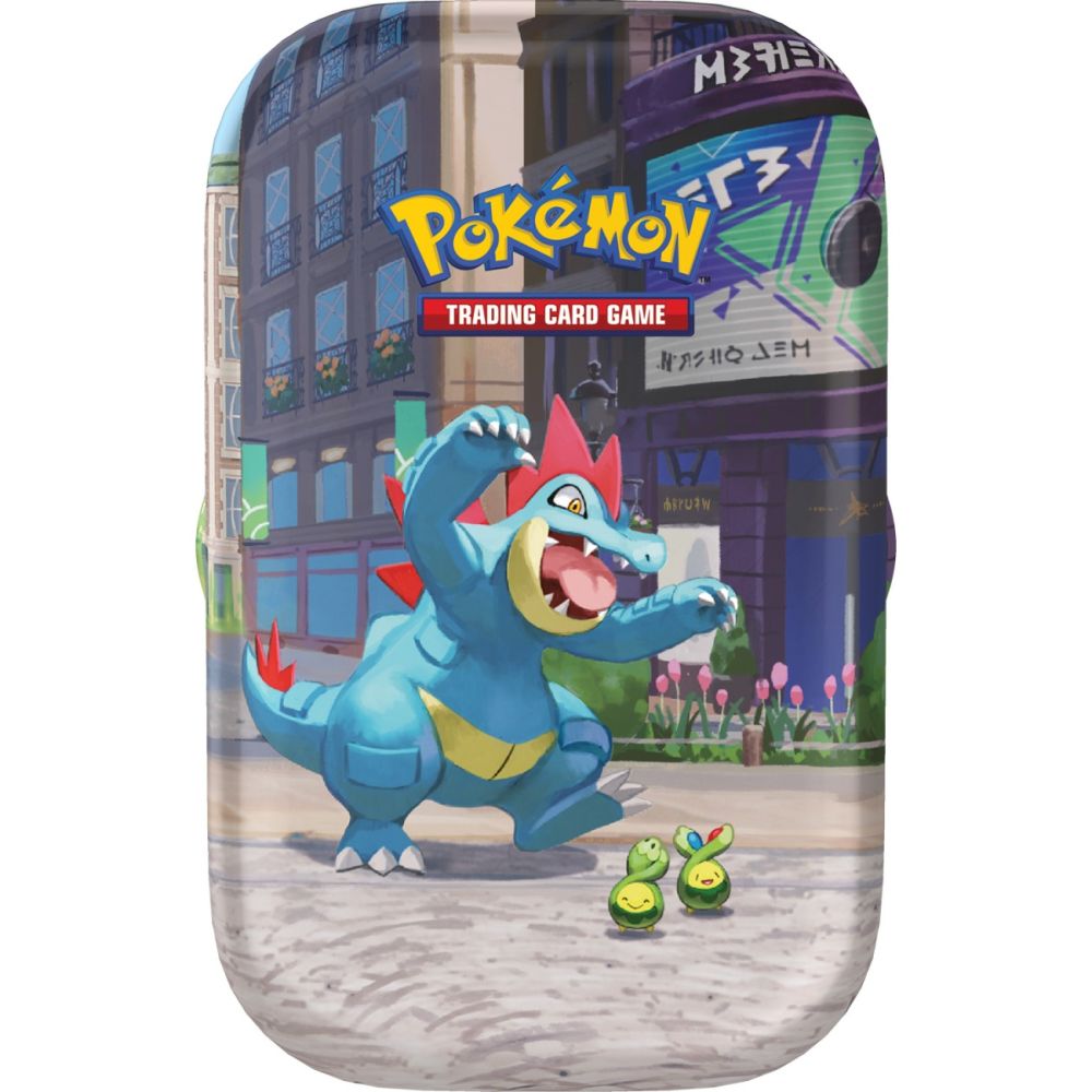 Комплект карти за игра, Pokemon TCG, Mega Evolution, Lumiose City, Mini Tin
