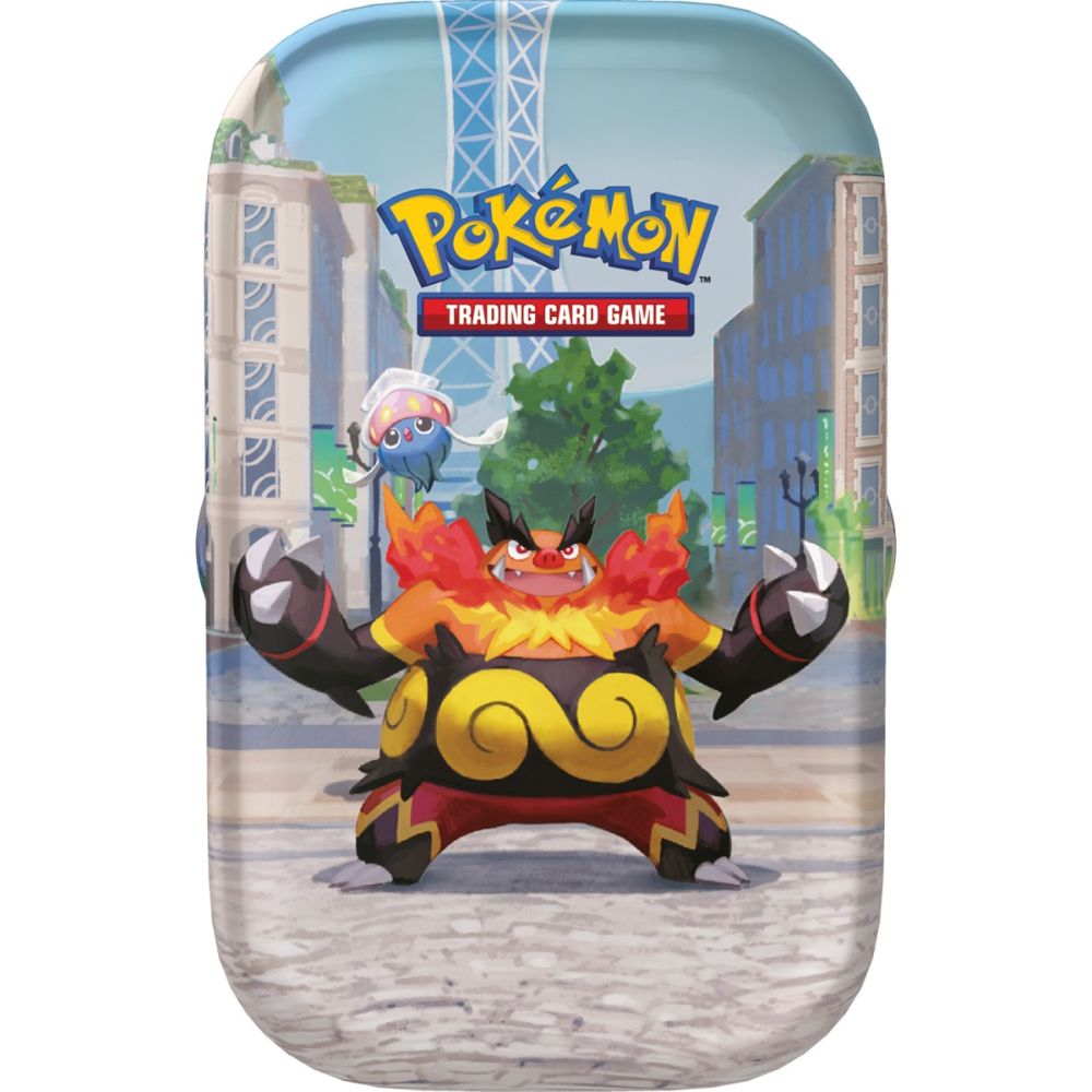 Комплект карти за игра, Pokemon TCG, Mega Evolution, Lumiose City, Mini Tin