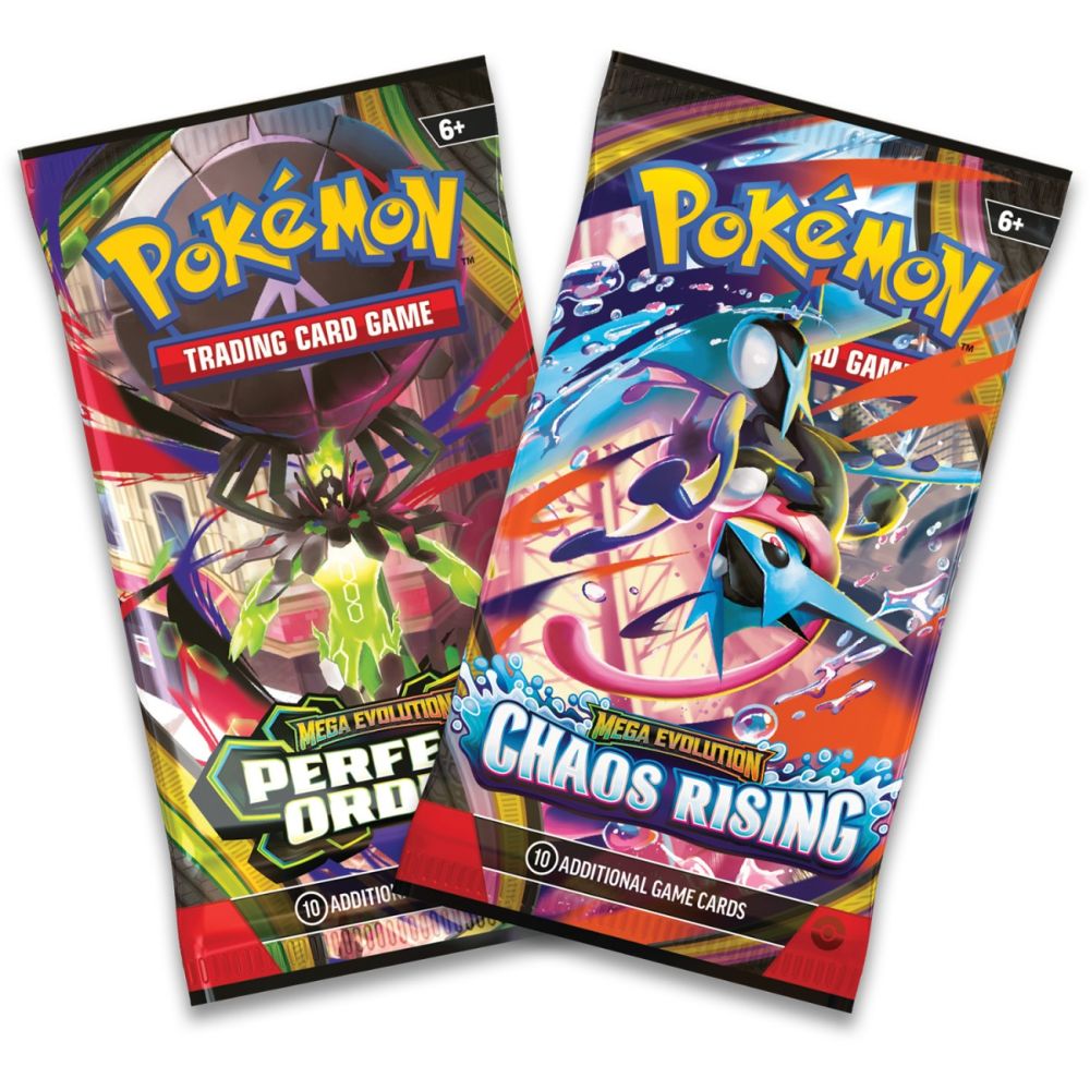 Комплект карти за игра, Pokemon TCG, Mega Evolution, Lumiose City, Mini Tin
