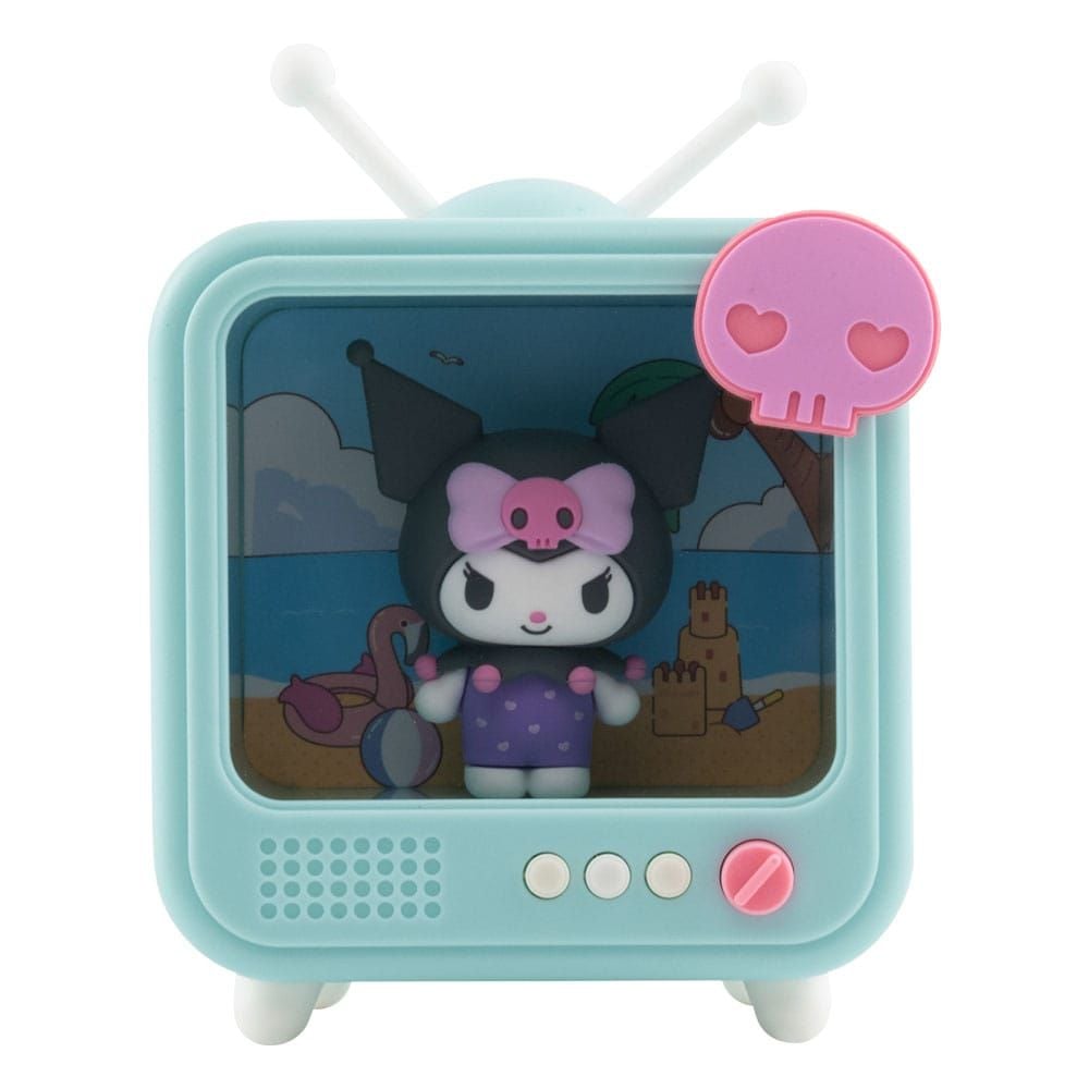 Лампа с фигурка, Yume, Hello Kitty and Friends, Light-up TV, Kuromi