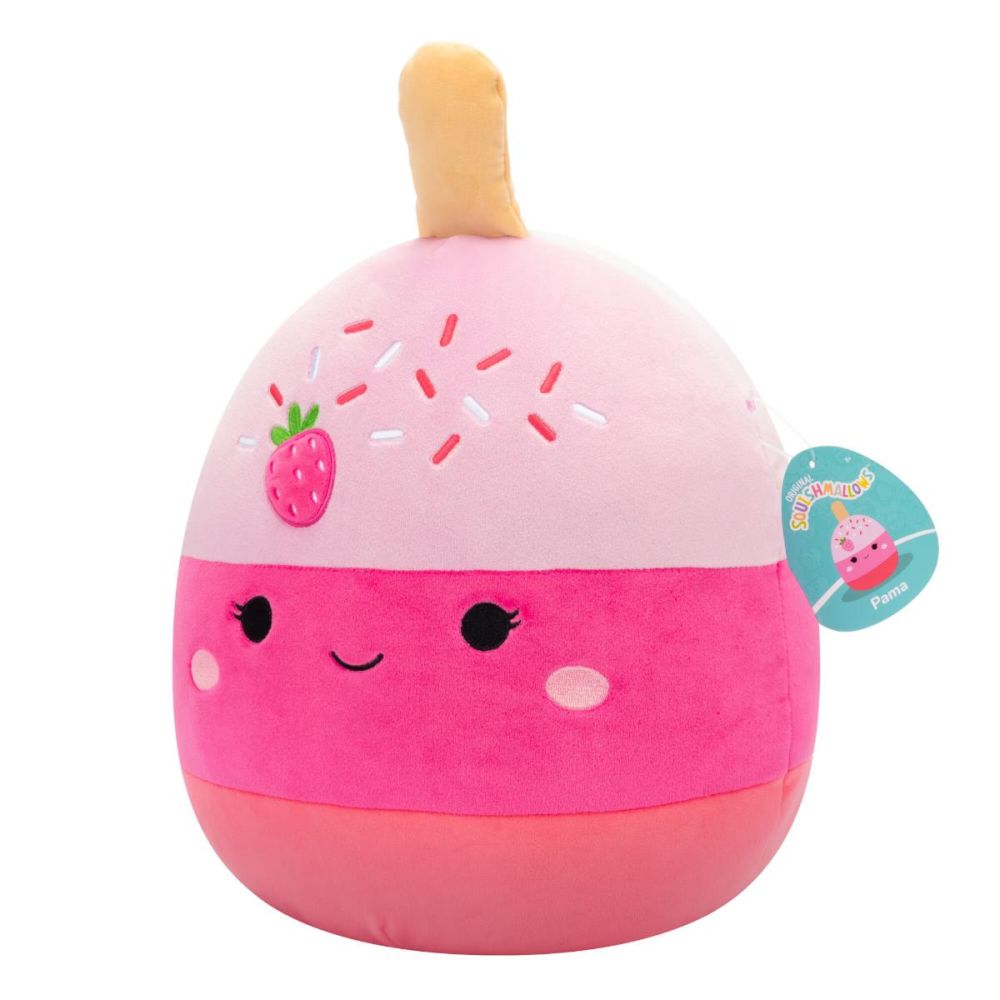 Плюшена играчка, Squishmallows, Ягодката Пама, 30 см