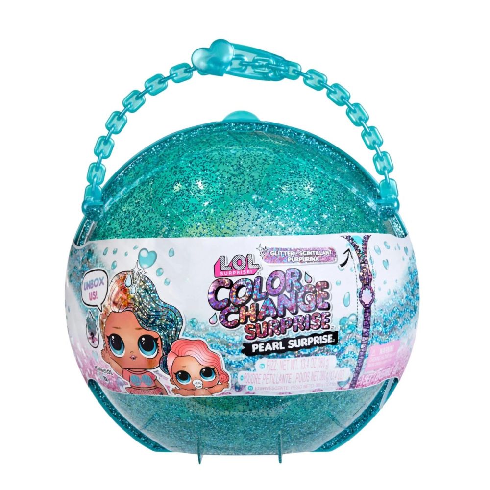Кукла LOL Surprise Glitter Color Change, Pearl Surprise, Тюркоаз, 118992EUC