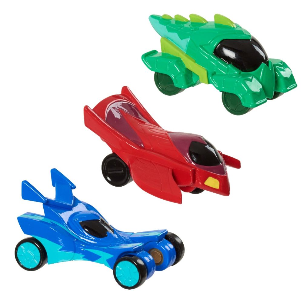 Комплект 3 колички Pj Masks, Hero Vehicle