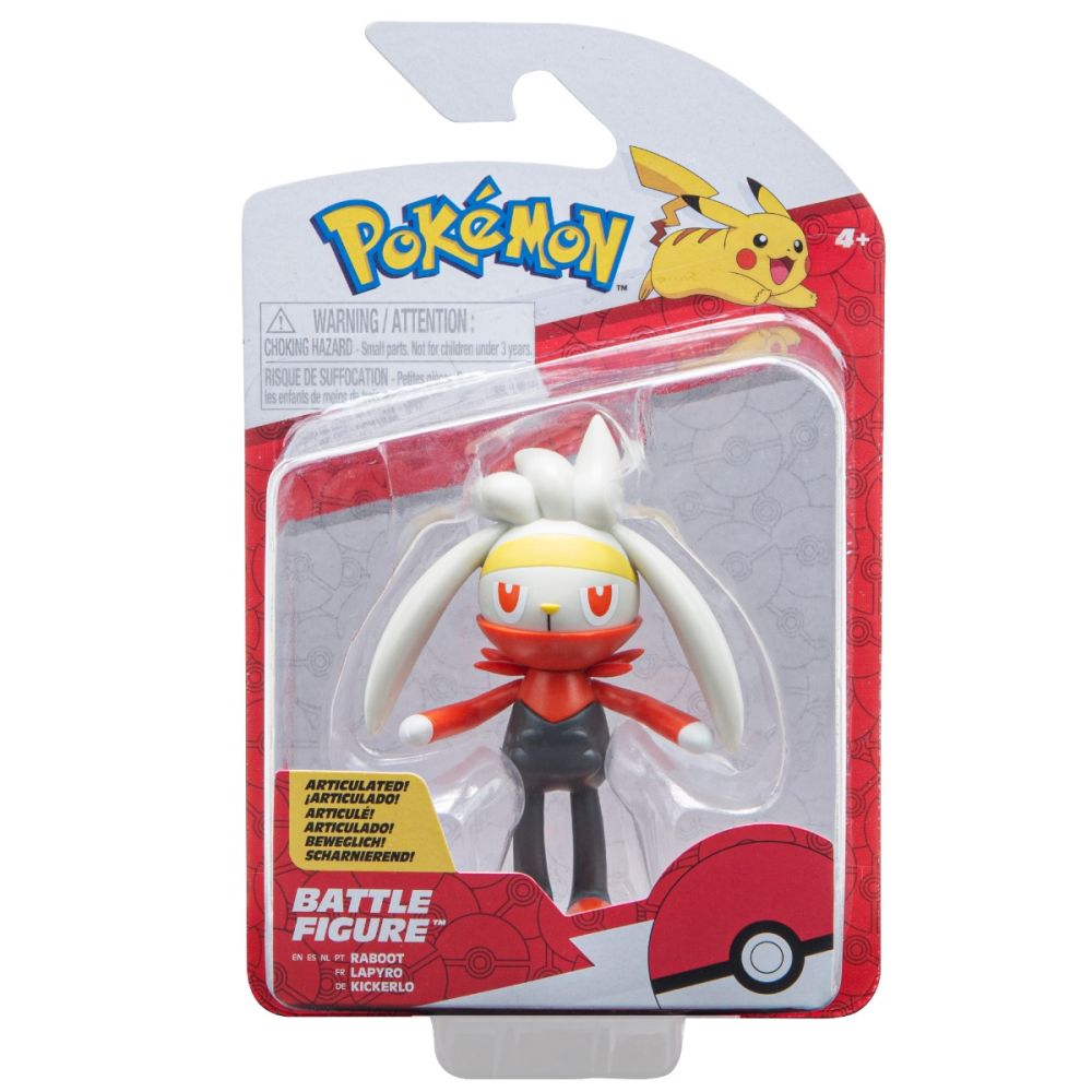 Подвижна фигурка Pokemon S2, Raboot