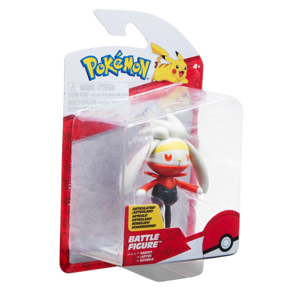 Подвижна фигурка Pokemon S2, Raboot