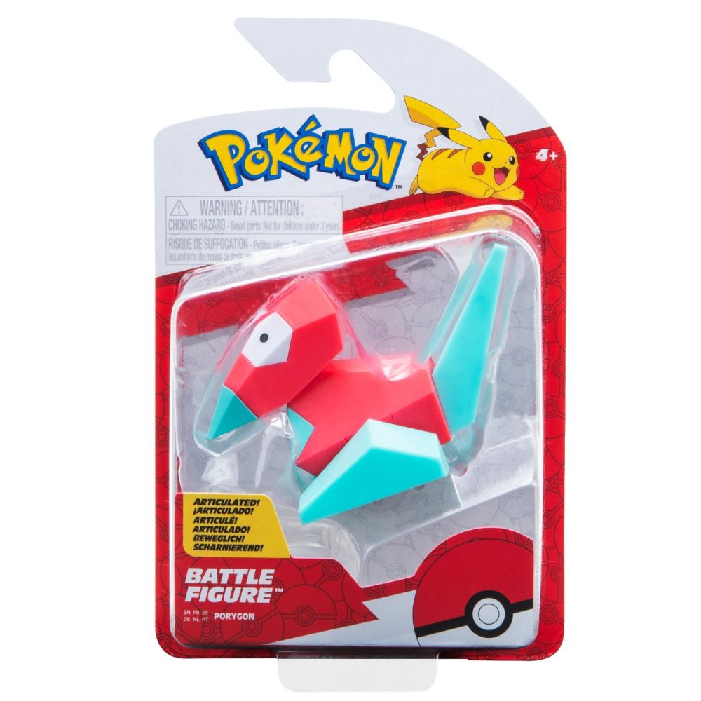 Подвижна фигурка Pokemon S2, Porygon
