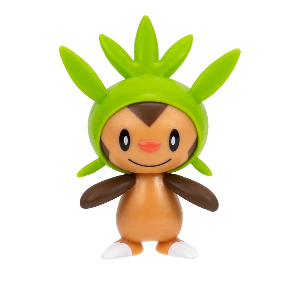 Фигурка в топка Clip N Go Pokemon S2 - Chespin и Poke Ball