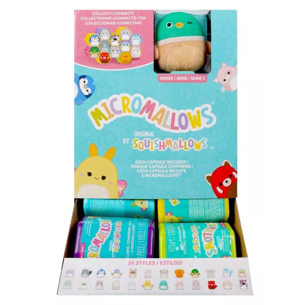 Плюшена играчка изненада, Squishmallows, Micromallows, S1