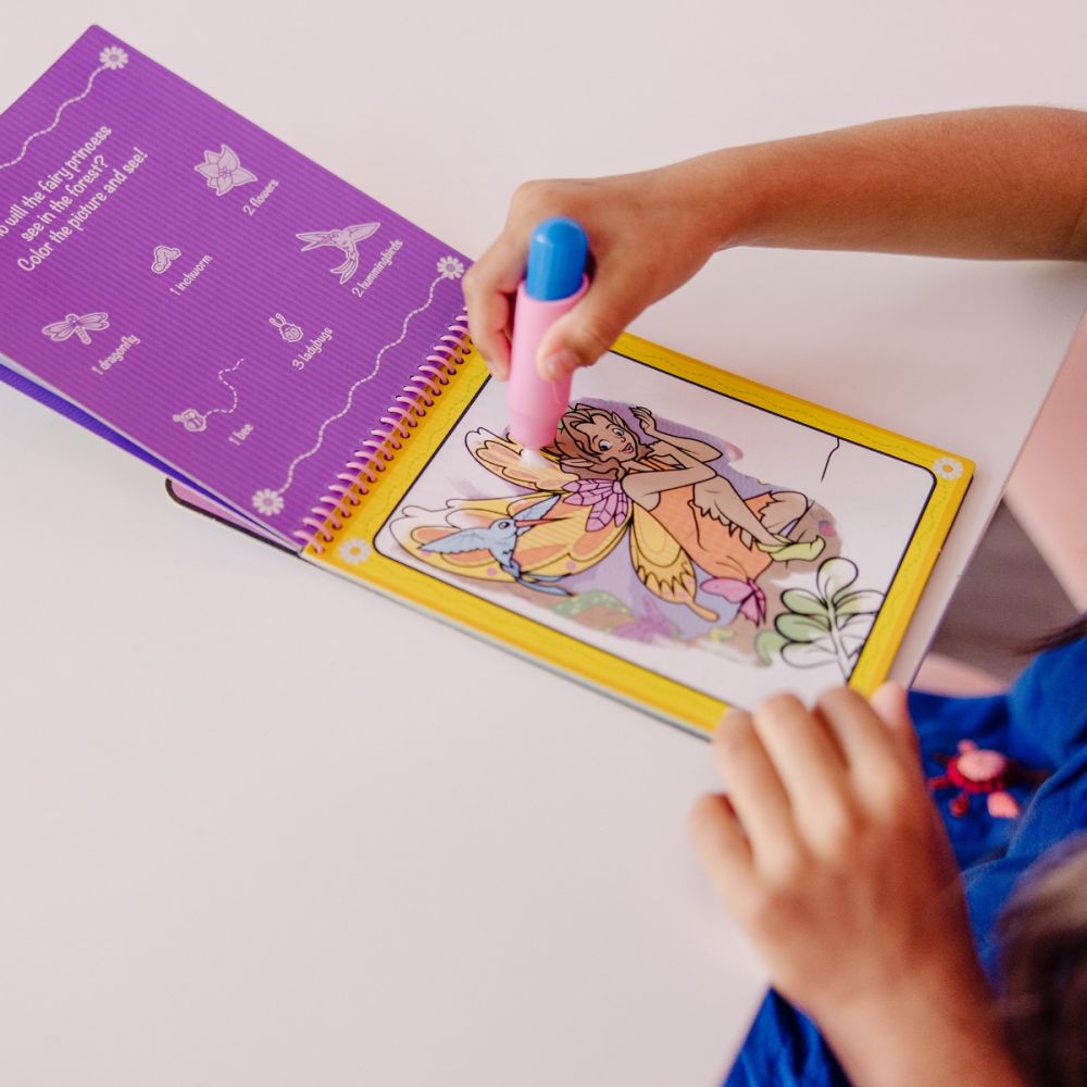 Комплект от 4 страници за оцветяване с вода, Melissa & Doug, Приказка, 6074889
