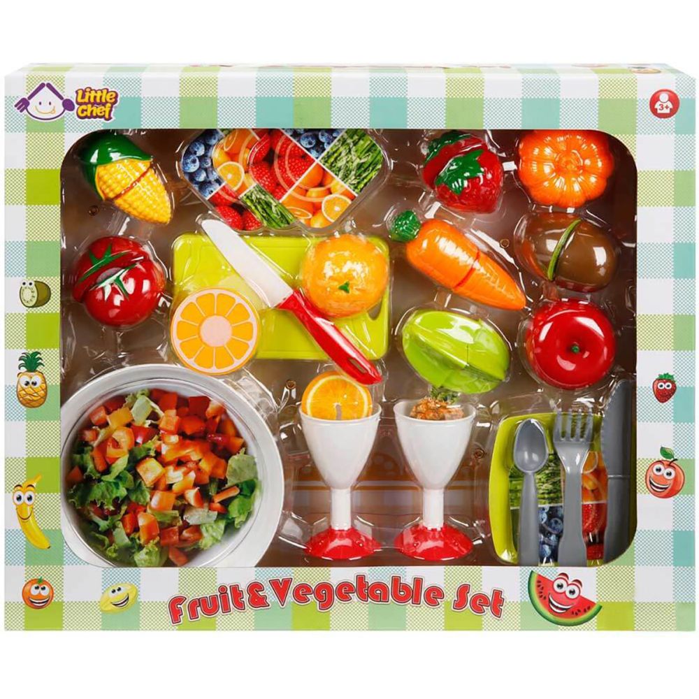 Комплект плодове и зеленчуци, Little Chef