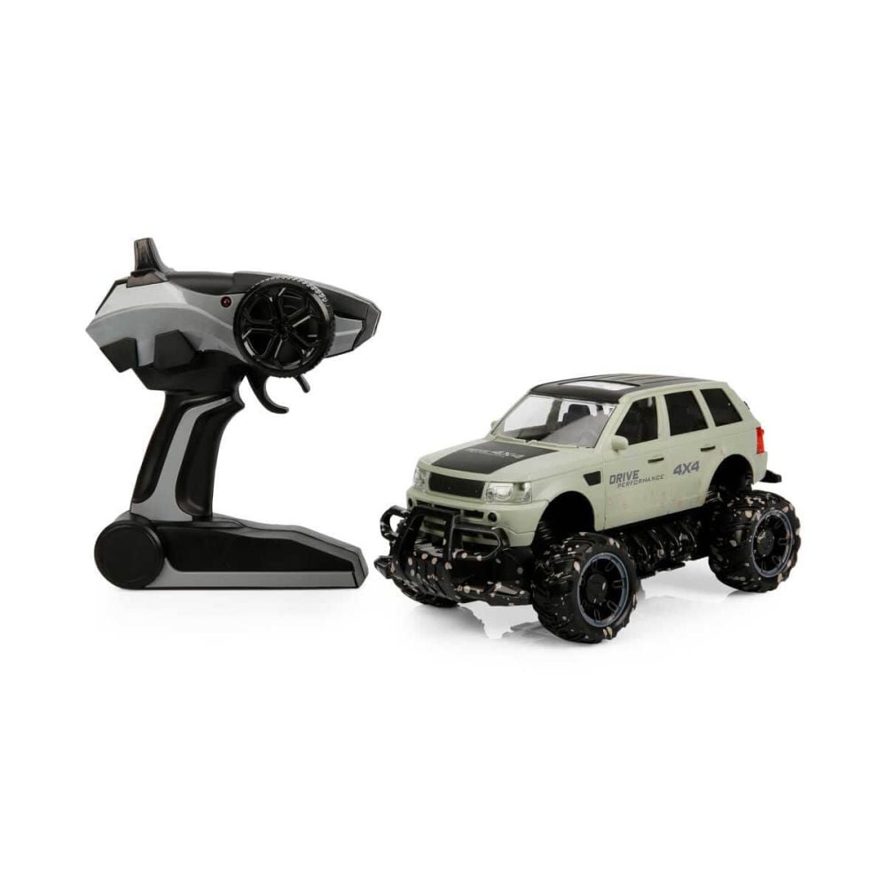 Високопроходим автомобил с дистанционно управление, Crazon, Crazy Off-Road, 1:18, Сив