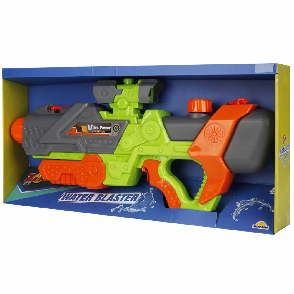 Воден пистолет, Zapp Toys, Ultra Power, 59 см, Зелен