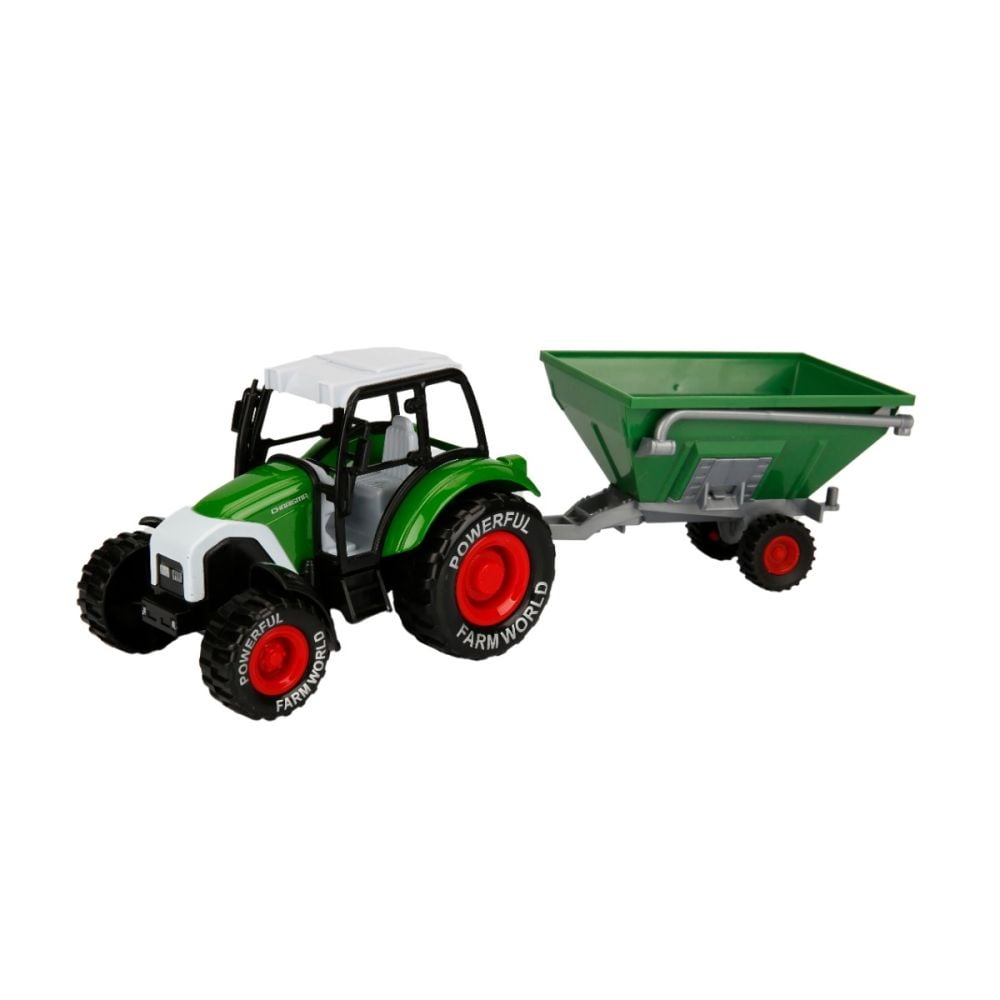 Трактор с ремарке, Maxx Wheels, Farm Word Powerful