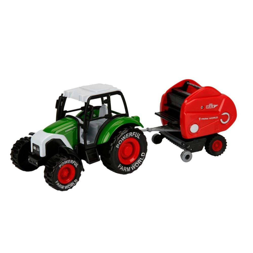 Трактор с ремарке, Maxx Wheels, Farm Word Powerful