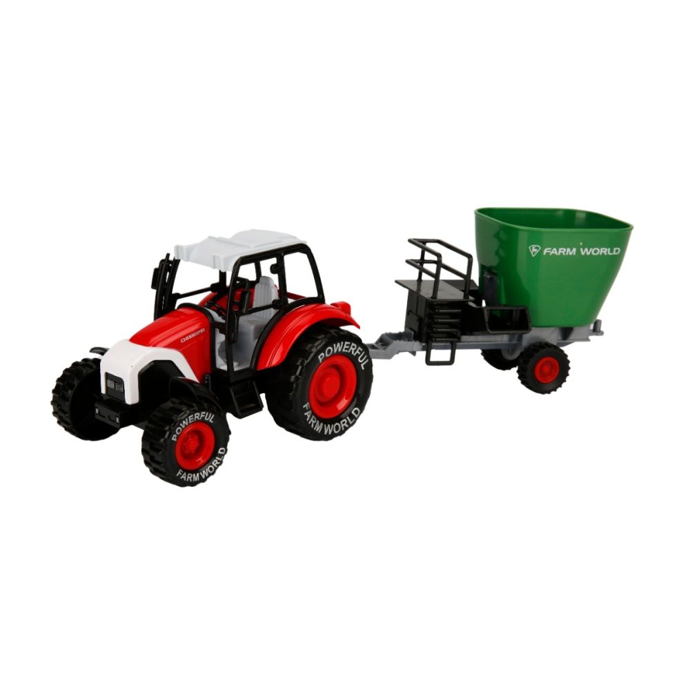 Трактор с ремарке, Maxx Wheels, Farm Word Powerful