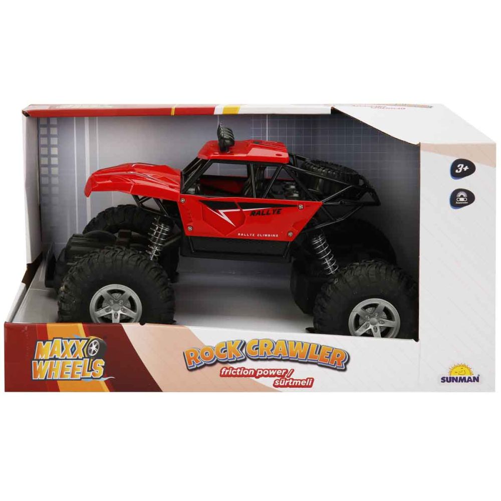 Офроуд количка, Maxx Wheels, Rock Crawler, Червена