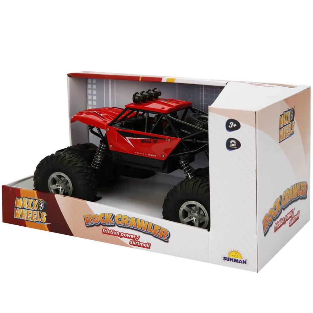 Офроуд количка, Maxx Wheels, Rock Crawler, Червена