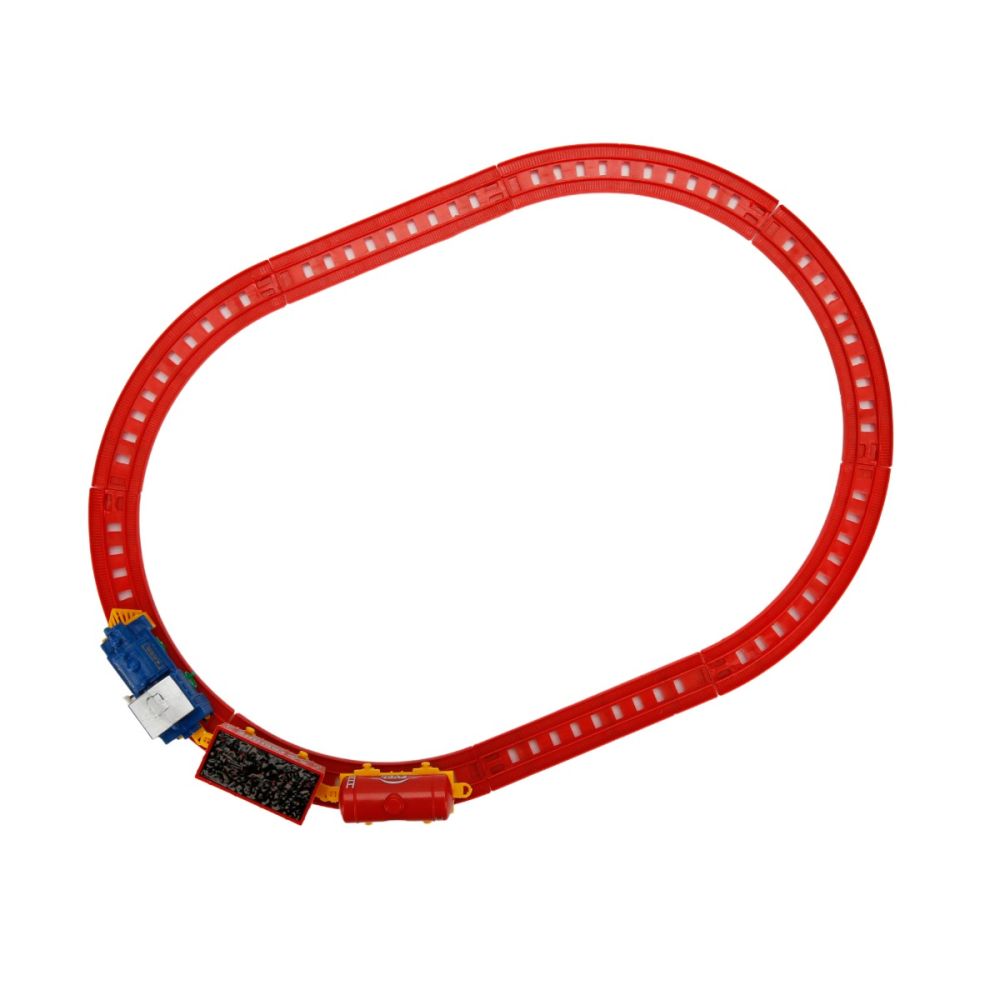 Комплект мини влакче с релси, Maxx Wheels, 11 части