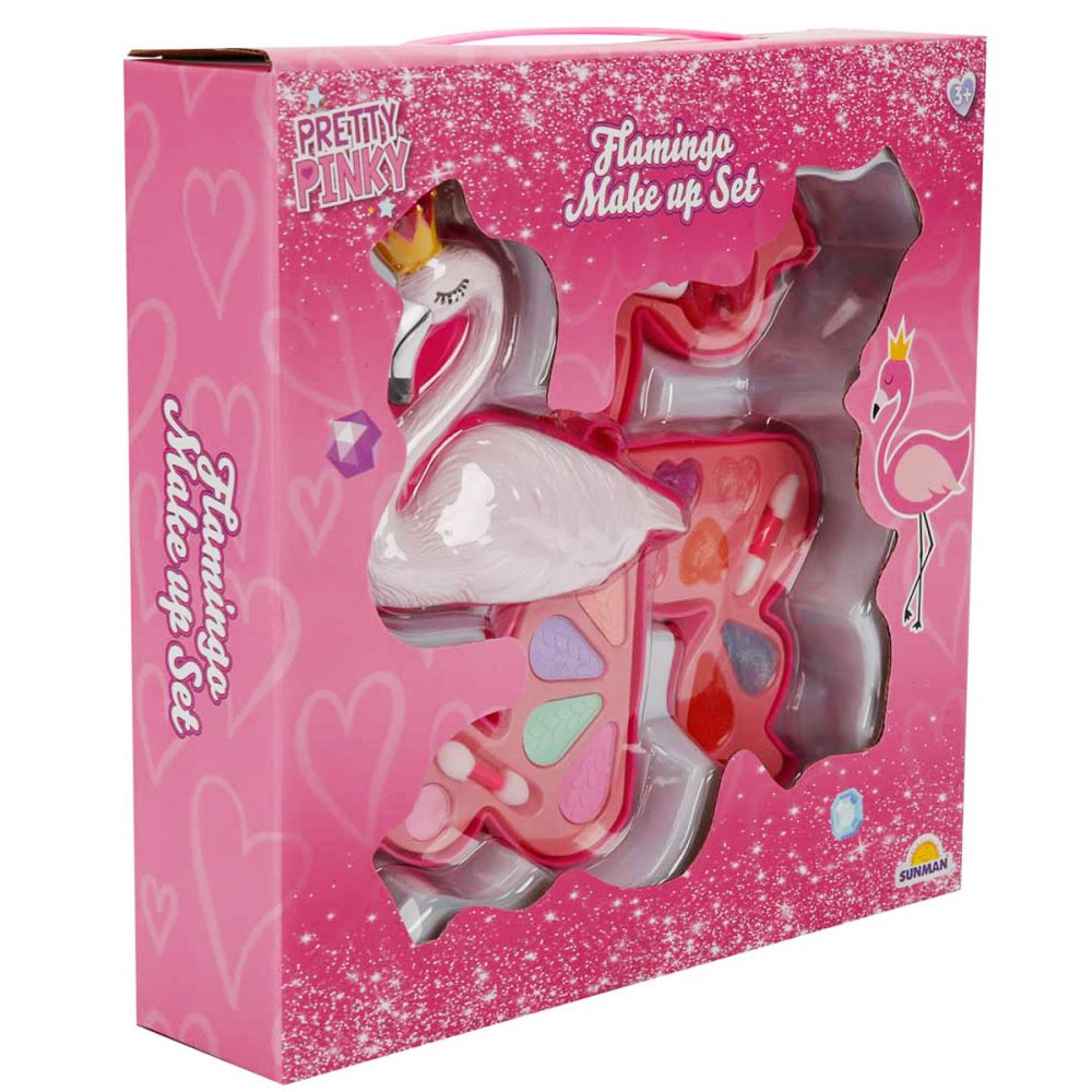 Комплект грим на 3 нива, Pretty Pinky, Фламинго
