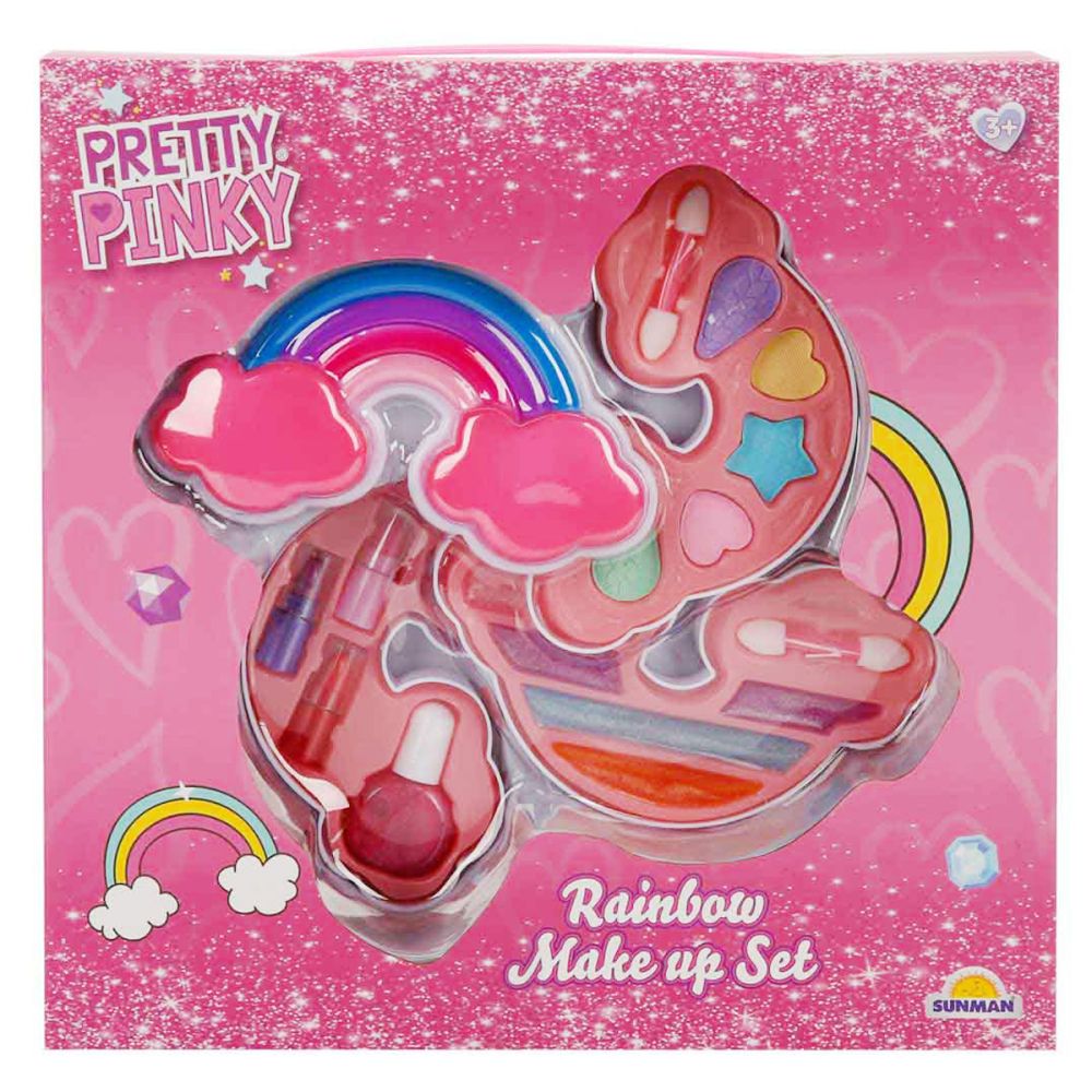 Комплект грим на 3 нива, Pretty Pinky, Дъга