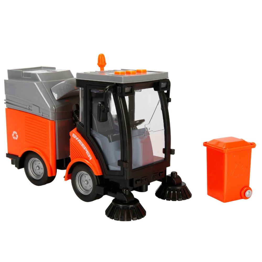 Почистваща машина със светлини и звуци Cool Machines, 1:16, 20см
