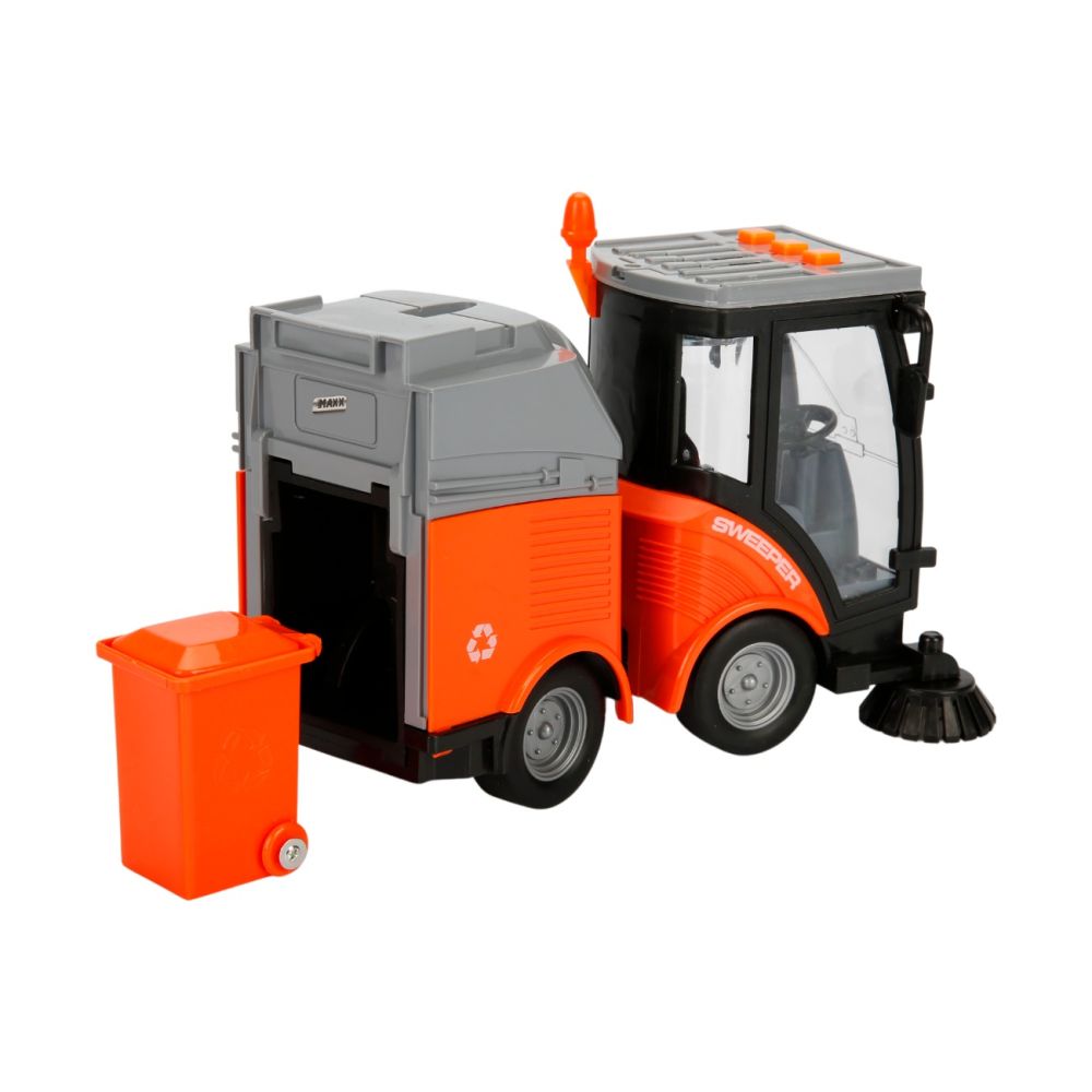 Почистваща машина със светлини и звуци Cool Machines, 1:16, 20см