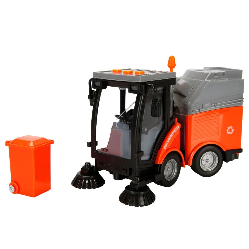 Почистваща машина със светлини и звуци Cool Machines, 1:16, 20см