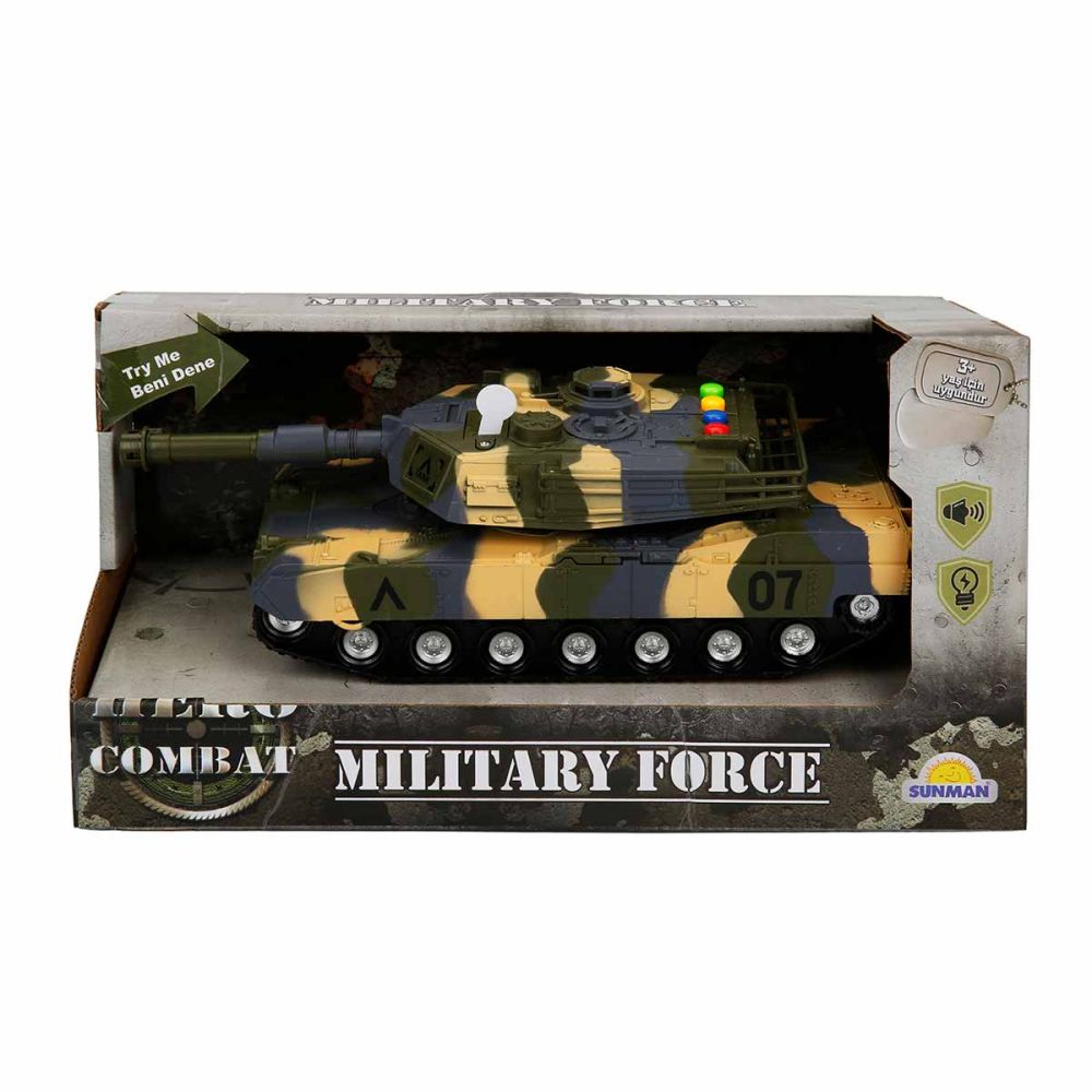 Военен танк със светлини и звуци, Hero Combat