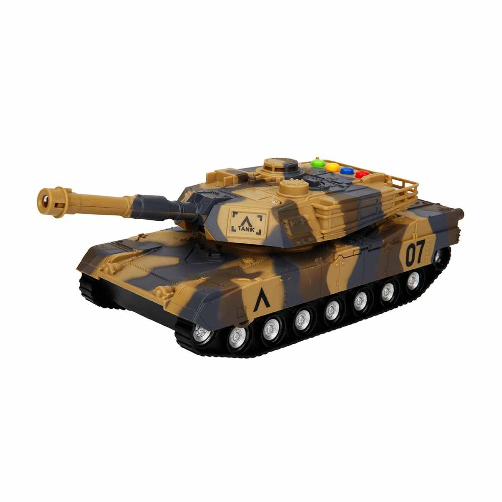 Военен танк със светлини и звуци, Hero Combat