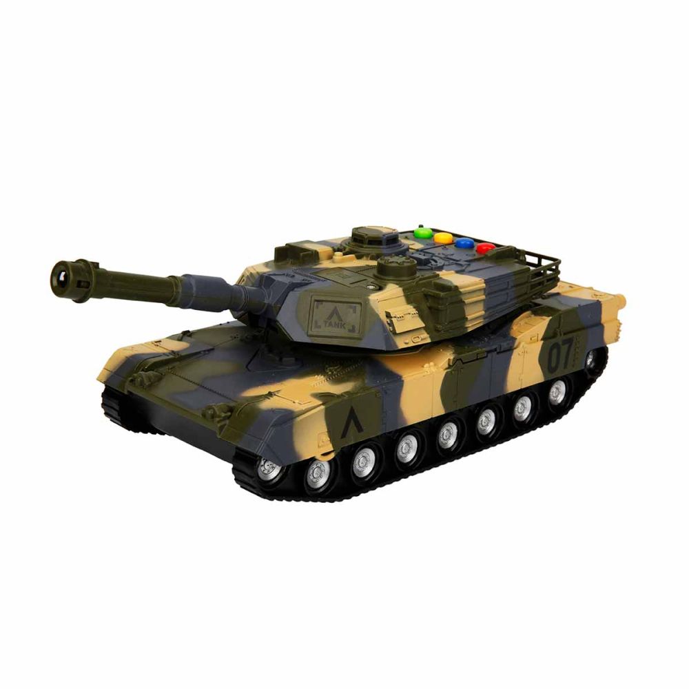 Военен танк със светлини и звуци, Hero Combat