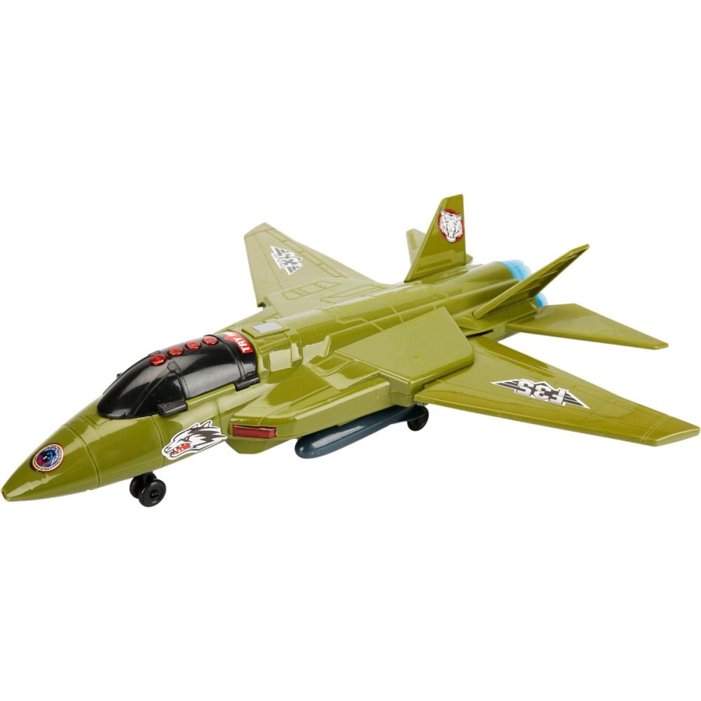 Самолет F35 със светлини и звуци, Hero Combat, 50см