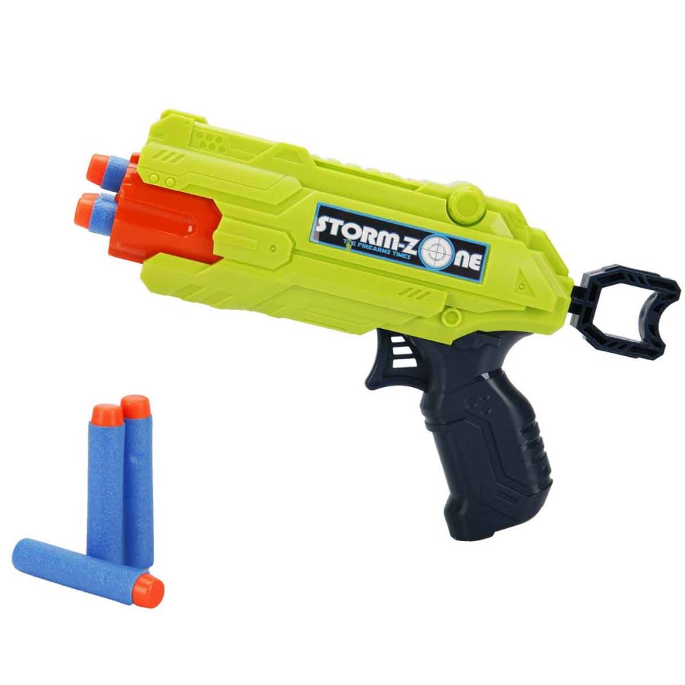 Пистолет с 6 меки стрелички, Zapp Toys, Storm-Zone