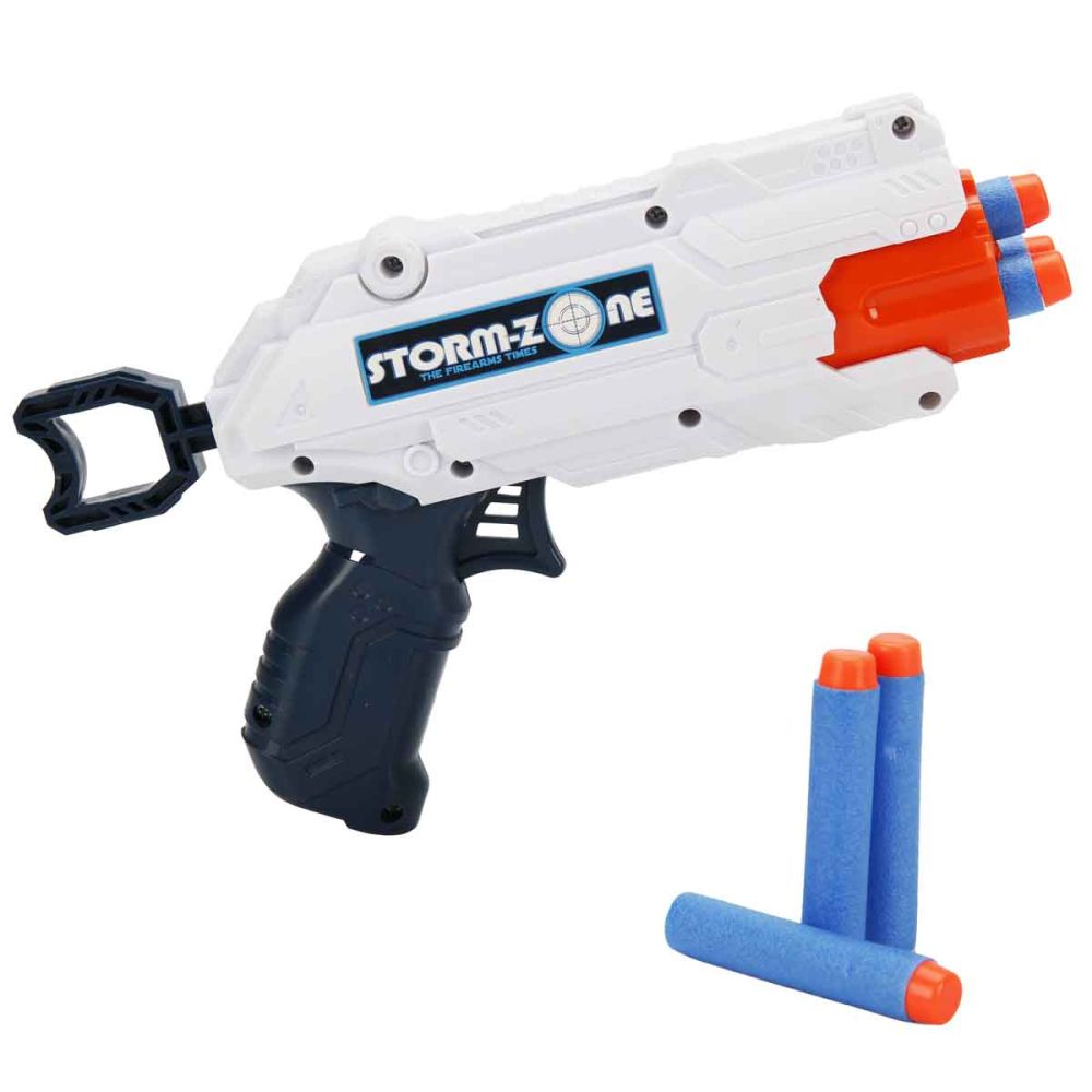 Пистолет с 6 меки стрелички, Zapp Toys, Storm-Zone