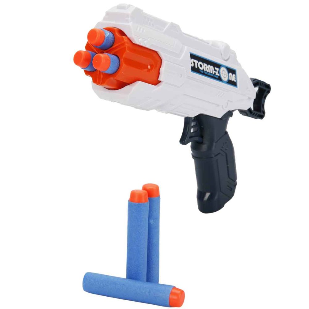 Пистолет с 6 меки стрелички, Zapp Toys, Storm-Zone