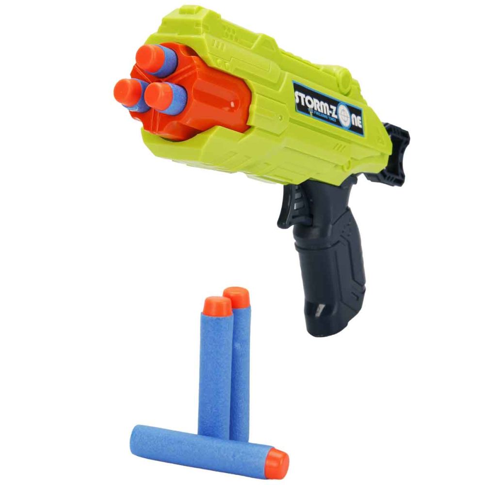 Пистолет с 6 меки стрелички, Zapp Toys, Storm-Zone