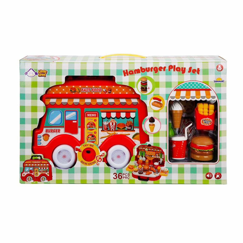 Комплект за игра, Little Chef, Каравана за Хамбургери