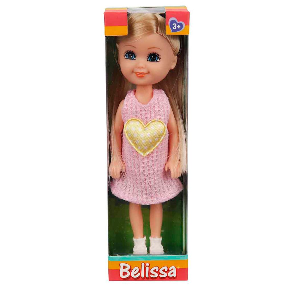 Кукла Belissa в рокля, 15 см