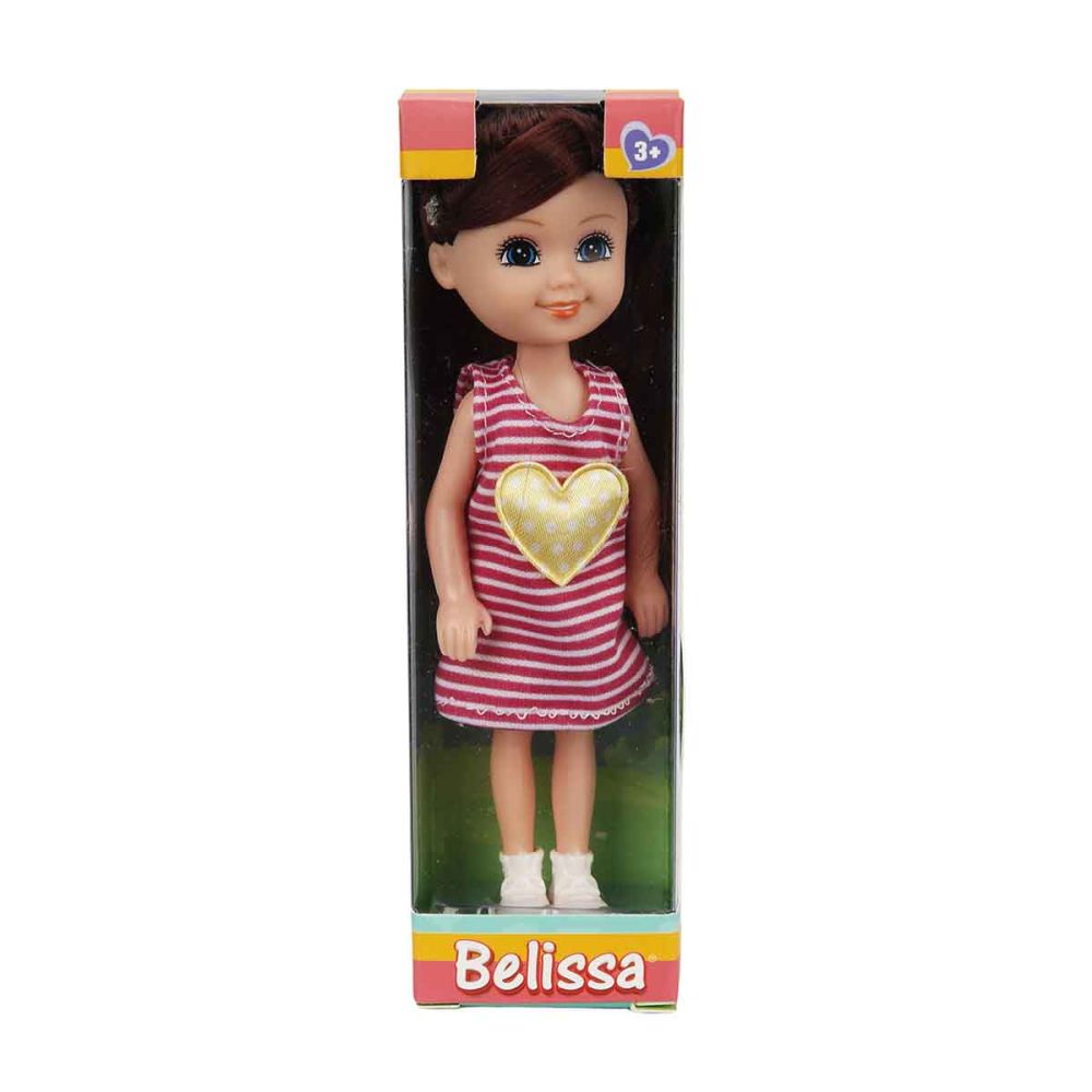 Кукла Belissa в рокля, 15 см