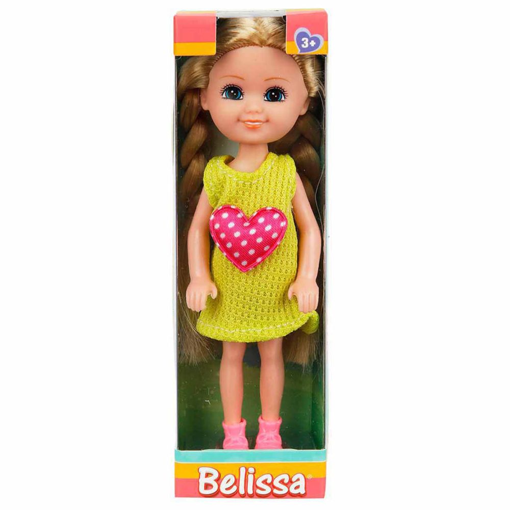 Кукла Belissa в рокля, 15 см