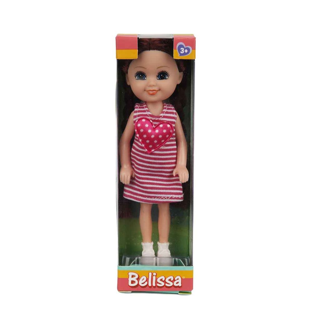 Кукла Belissa в рокля, 15 см