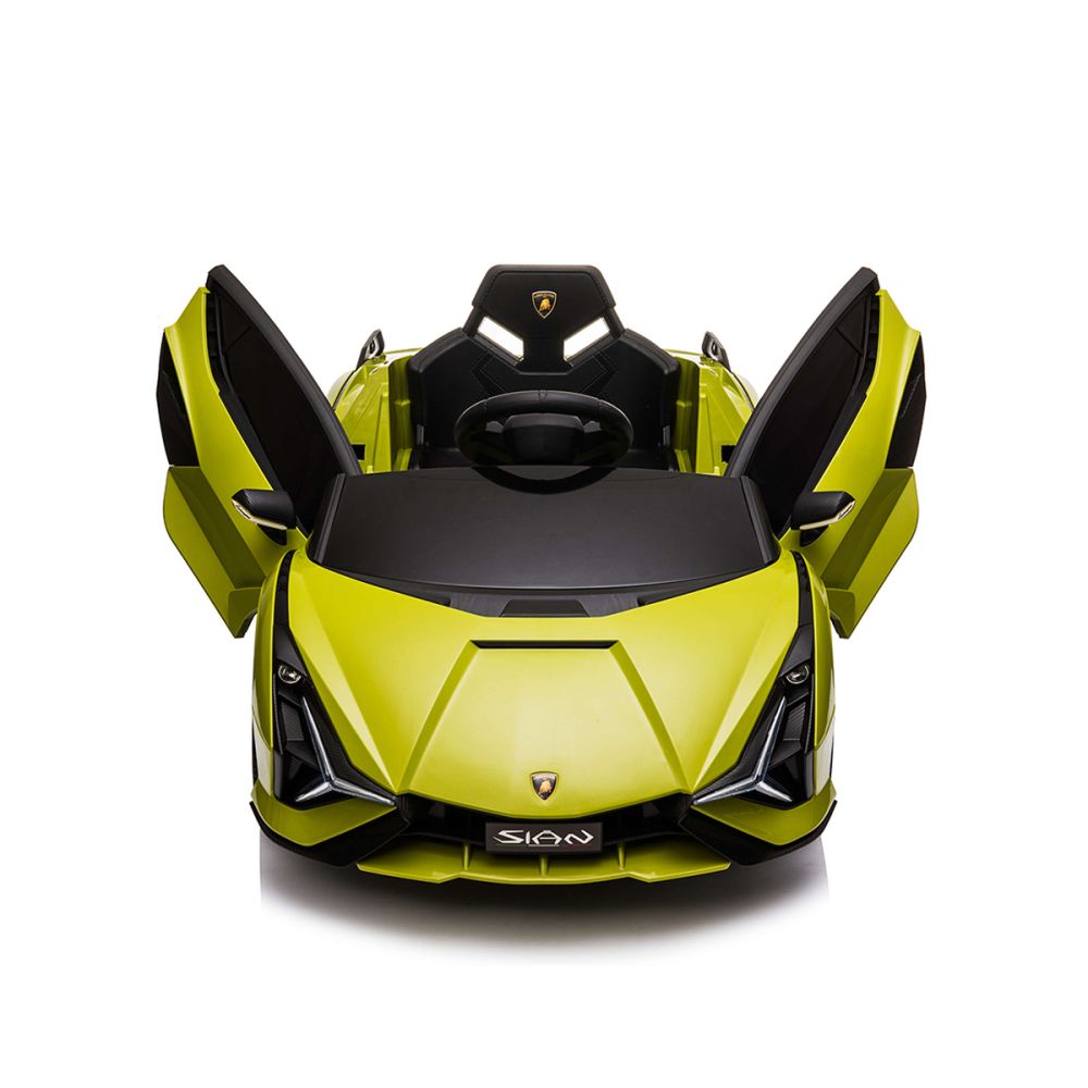 Електрическа количка, Lamborghini Sian, 12V, Зелена