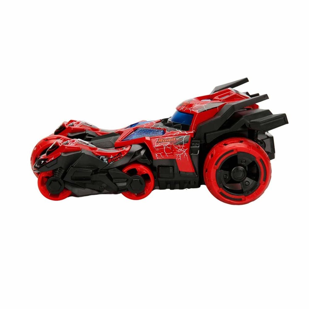 Количка с изстрелвачка за мотоциклети, Maxx Wheels, Catapult Car 3in1, Червена