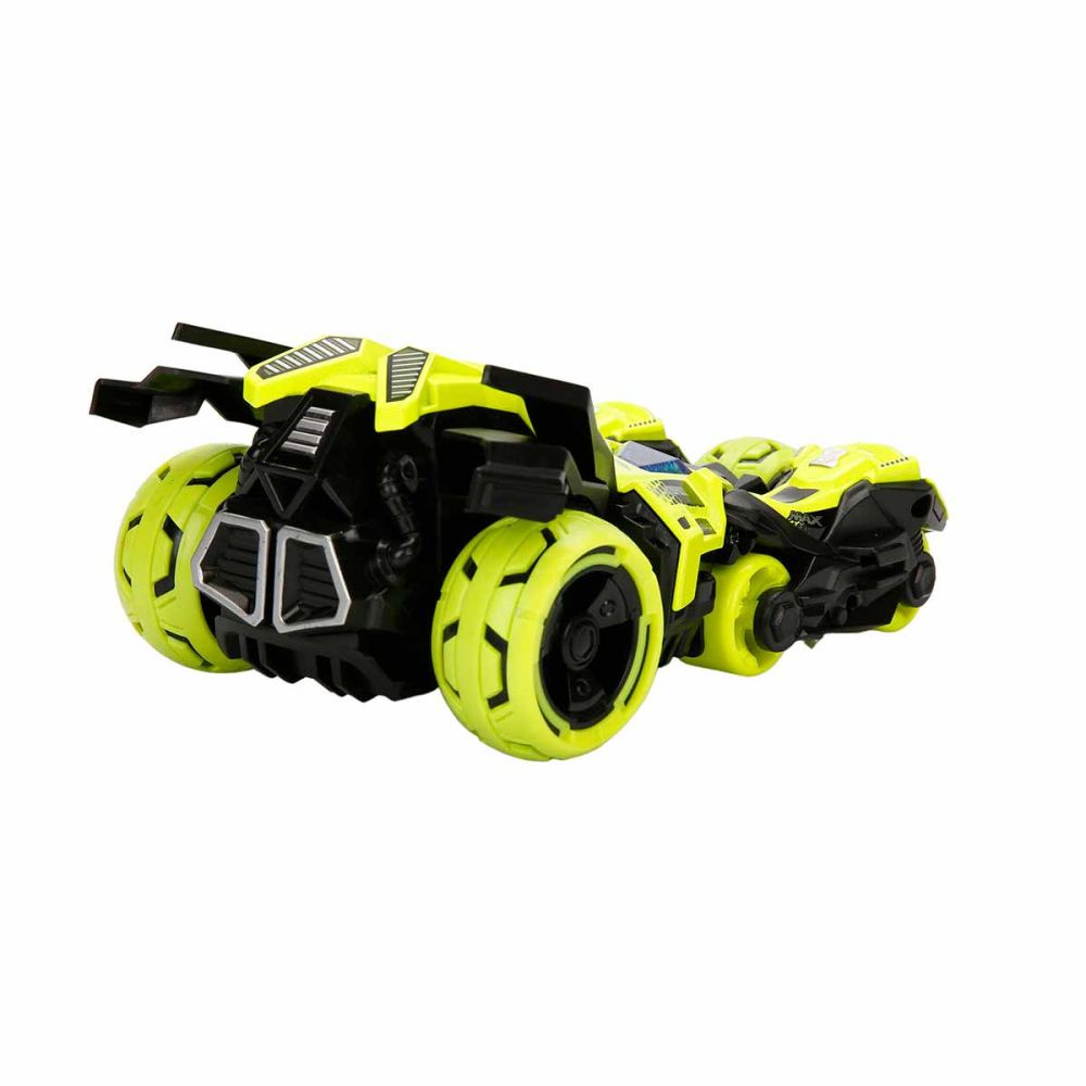 Количка с изстрелвачка за мотоциклети, Maxx Wheels, Catapult Car 3in1, Жълта