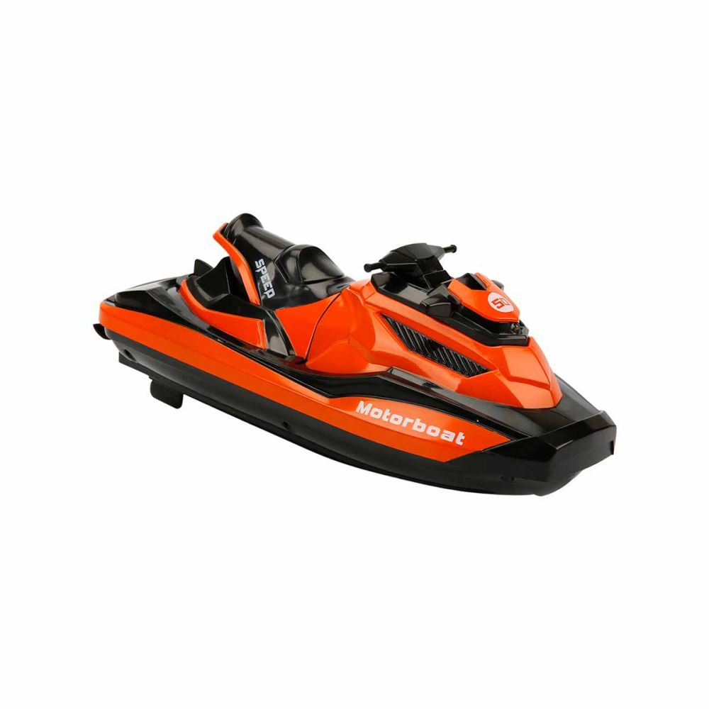 Лодка с дистанционно управление, Suncon, Motorboat, Оранжева