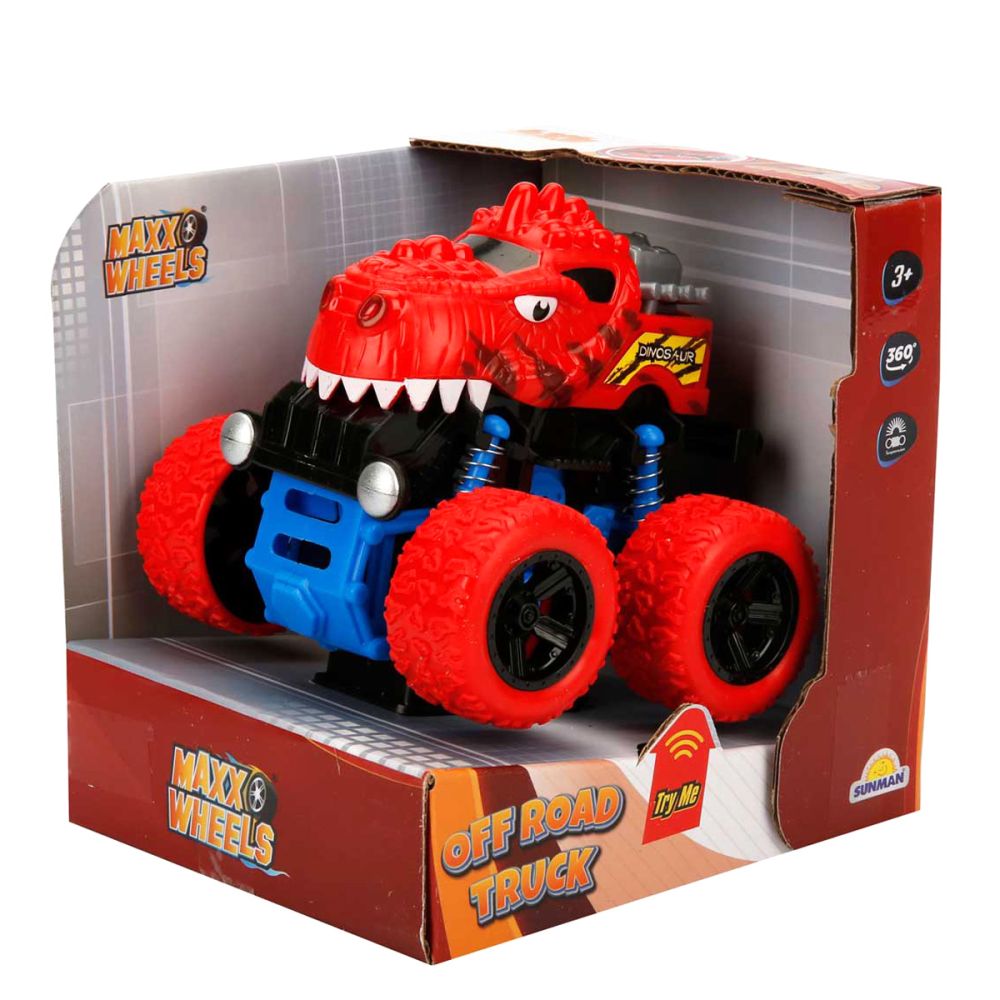 Офроуд автомобил, Maxx Wheels, Speed Dinosaur, Червен