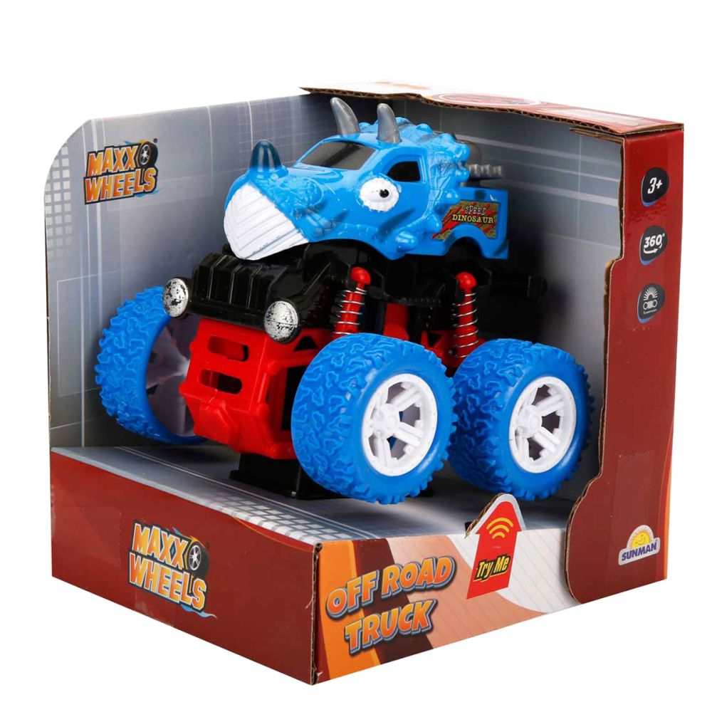 Офроуд автомобил, Maxx Wheels, Speed Dinosaur, Син