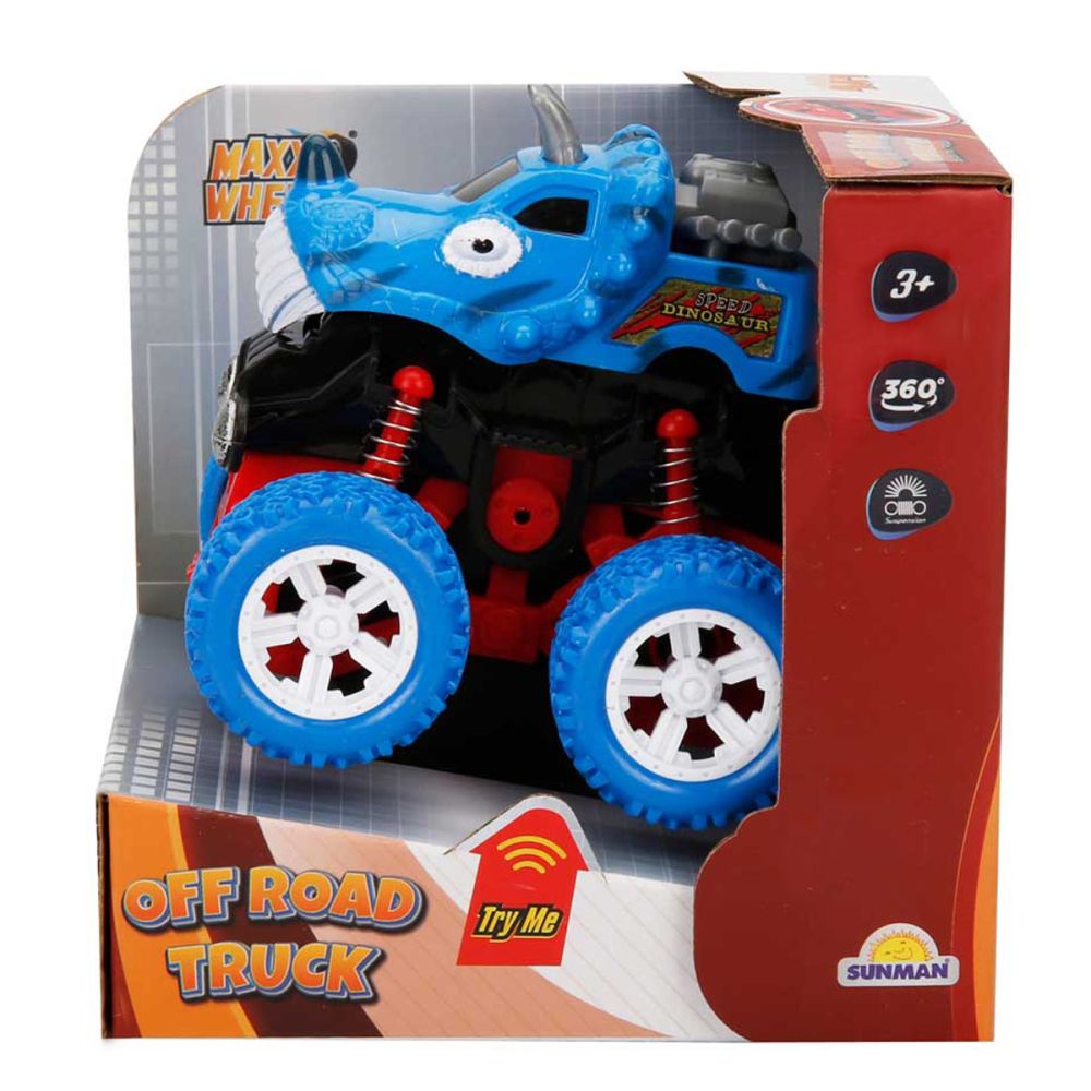 Офроуд автомобил, Maxx Wheels, Speed Dinosaur, Син