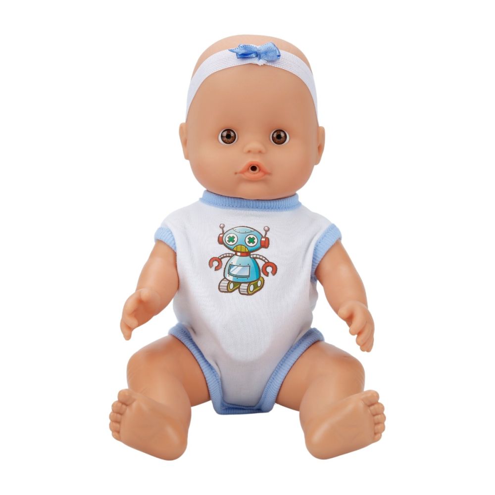 Кукла Бебе с гърне, Boubou, 30 см, Синьо