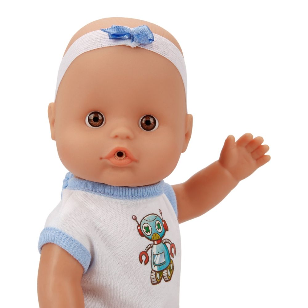 Кукла Бебе с гърне, Boubou, 30 см, Синьо