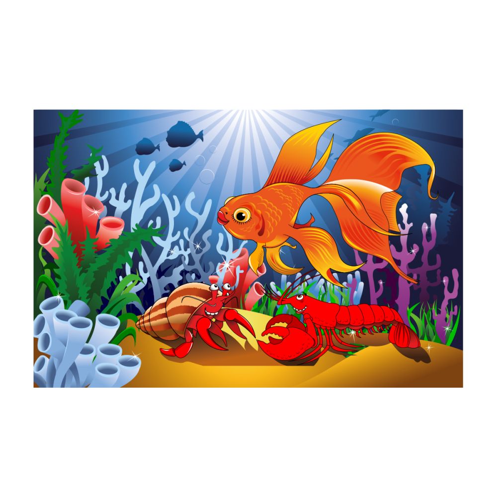 Пъзел Witty Puzzlezz, 2 x 20 части, Океан